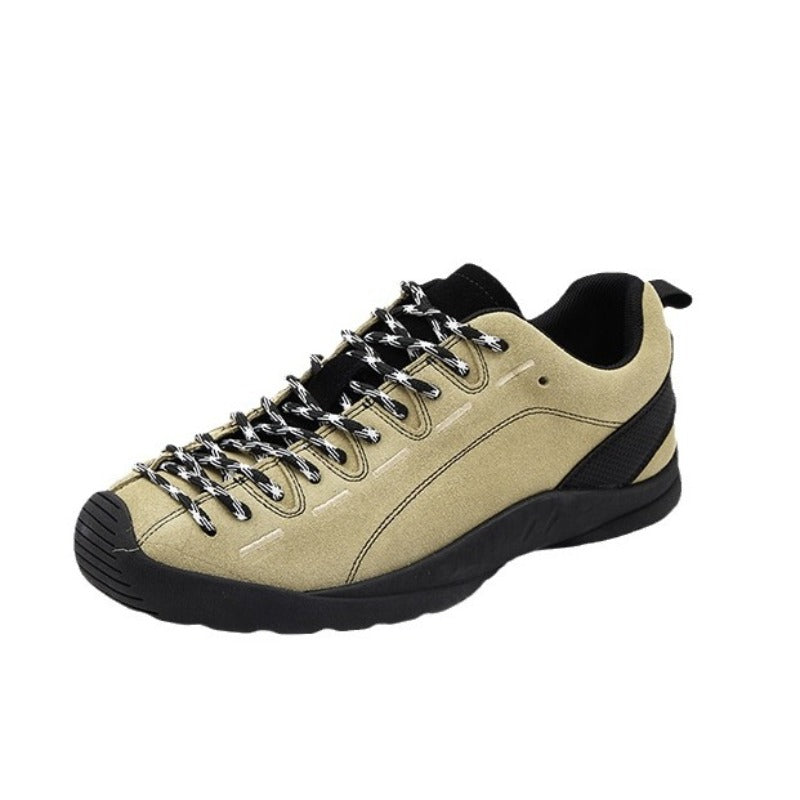 Autumn New Leather Hiking Shoes Women's Non-slip Ugly Cute Outdoor Platform Sports Casual Tooling Sneakers